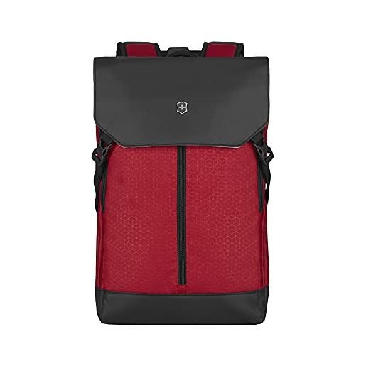 Victorinox altmont original flapover laptop backpack, zaino unisex adulto, rosso (red), taglia unica