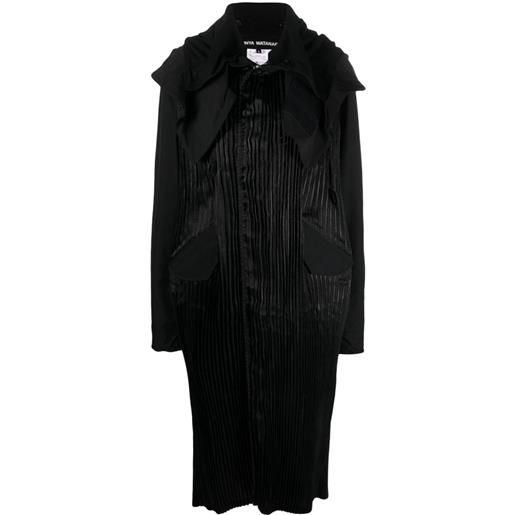 Junya Watanabe giacca con cappuccio - nero