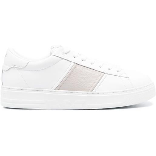 Emporio Armani sneakers con righe - bianco