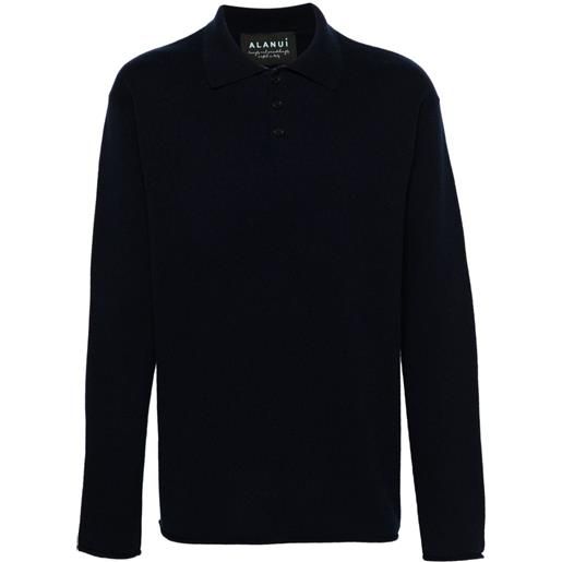 Alanui polo finest a coste - blu