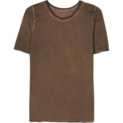 Uma Wang t-shirt tina - marrone
