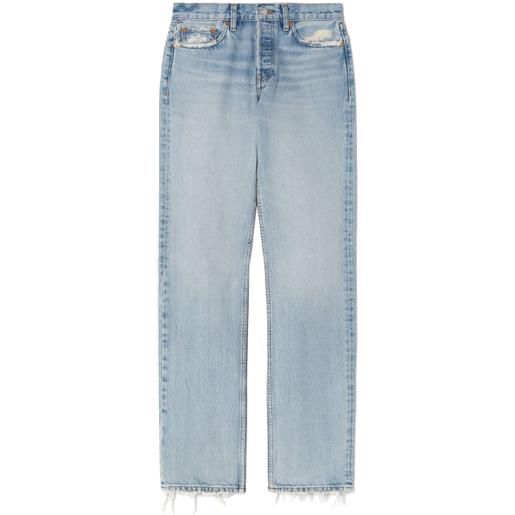 RE/DONE jeans dritti easy - blu