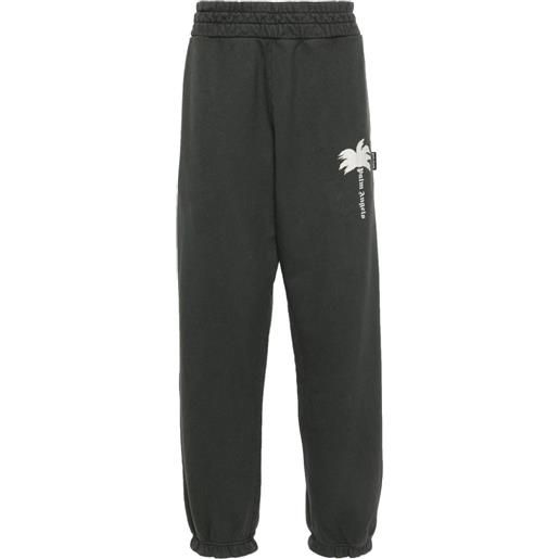 Palm Angels pantaloni sportivi the palm - grigio