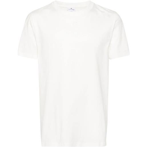 Courrèges t-shirt con stampa - bianco