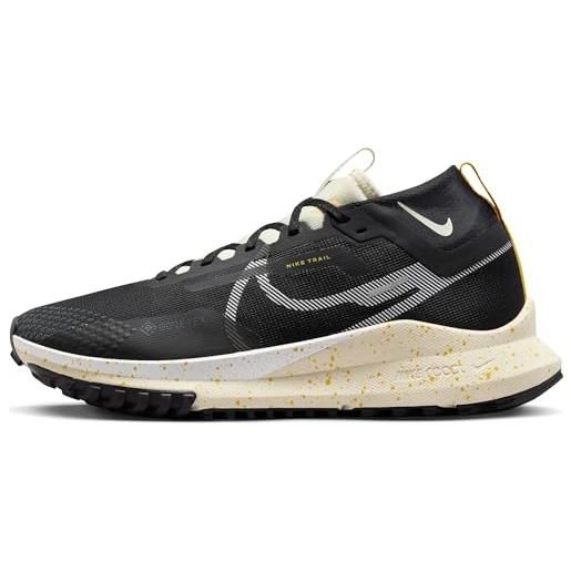 Nike react pegasus trail 4 gtx, sneaker uomo, light carbon cosmic clay dark stucco, 43 eu