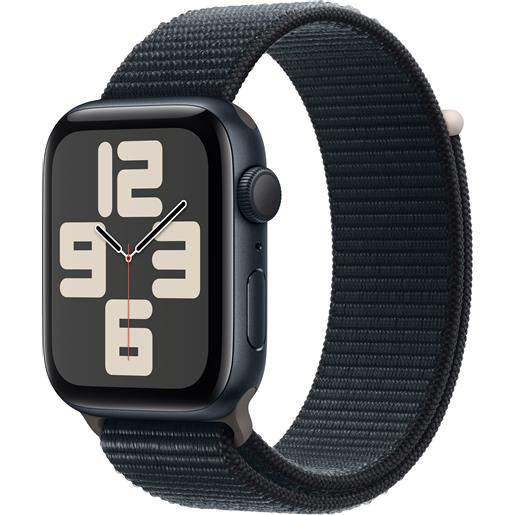 APPLE smartwatch apple watch se gps cassa 44mm in alluminio mezzanotte con cinturino sport loop mezzanotte