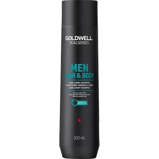 Goldwell dualsenses men shampoo per corpo e capelli