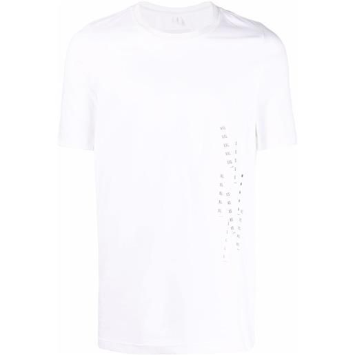 Doublet t-shirt con stampa - bianco
