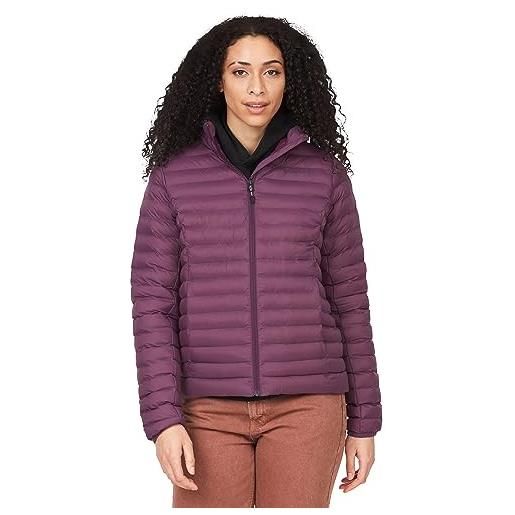 Marmot wm's echo featherless jacket warm puffy jacket donna, purple fig, l