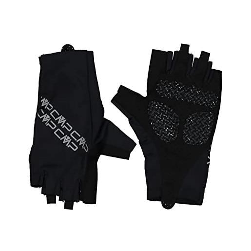 CMP - guanti elasticizzati in lycra da donna, nero, m