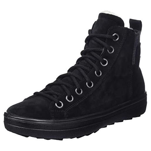 Legero mira gore-tex foderato caldo, stivali donna, nero 0000, 38.5 eu