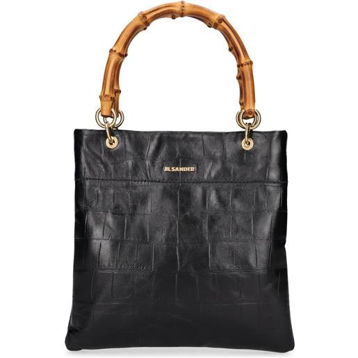 JIL SANDER borsa piccola in pelle