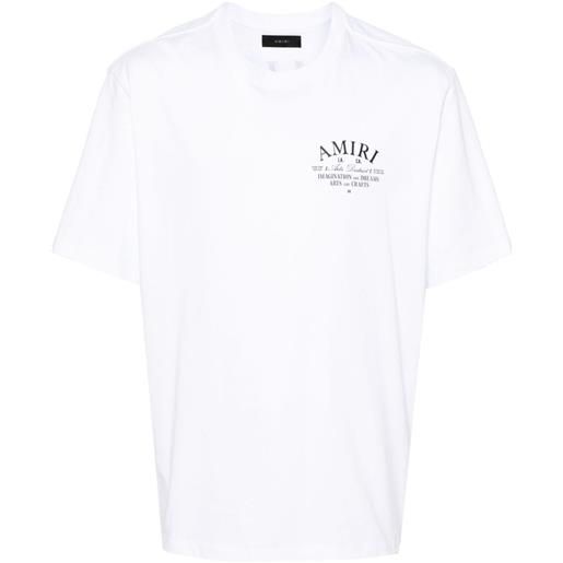 AMIRI t-shirt district - bianco