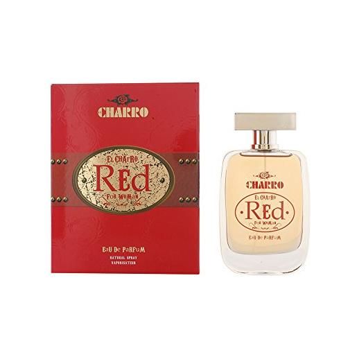 El Charro red for woman eau de parfum. Ml. 100 spray