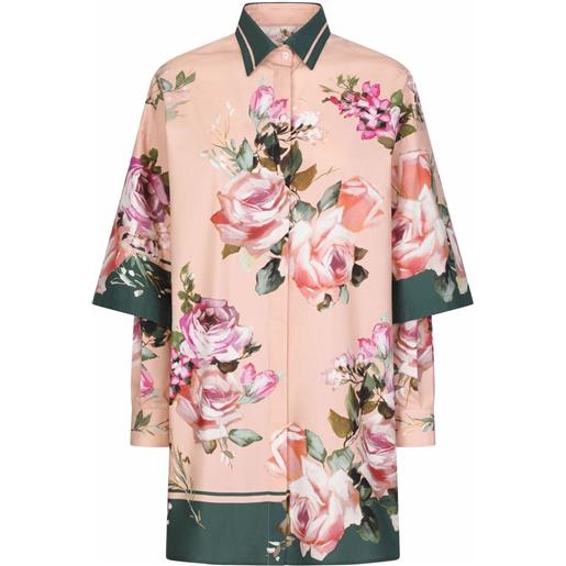 Dolce & Gabbana camicia a fiori - rosa