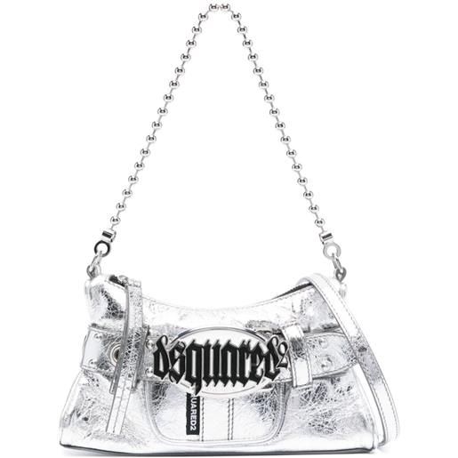 Dsquared2 clutch gothic - argento
