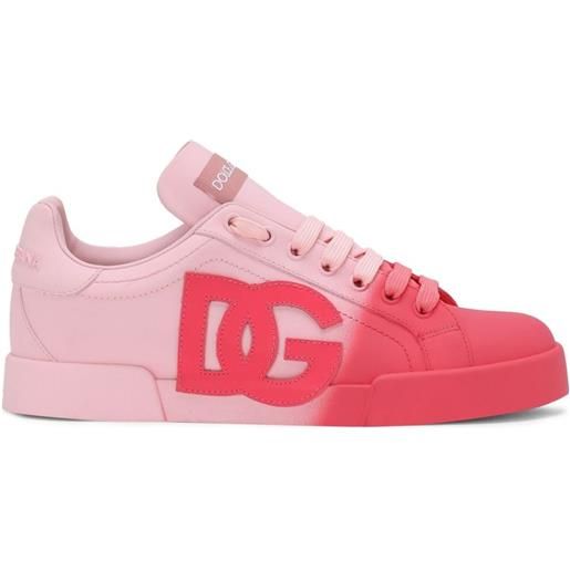 Dolce & Gabbana sneakers portofino - rosa