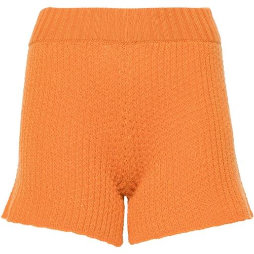 Alanui shorts finest a coste - arancione