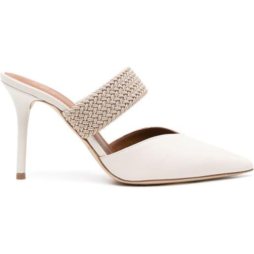 Malone Souliers mules maisie 85mm - bianco