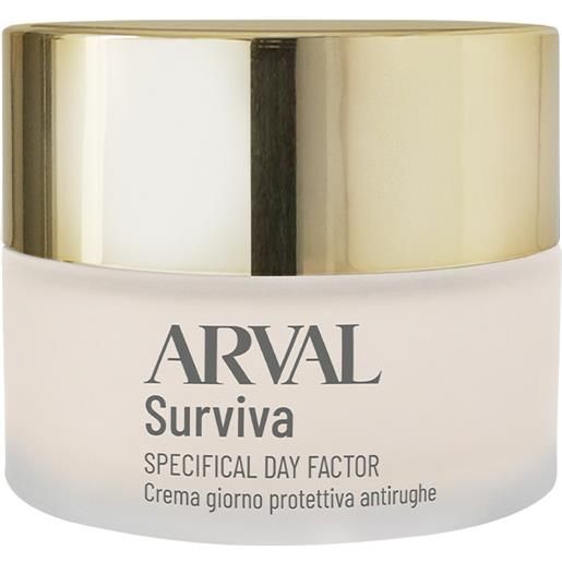 Arval surviva specifical day factor crema giorno protettiva antirughe viso 50ml