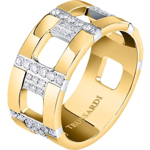 Trussardi anello donna gioielli Trussardi t-shape tjaxc38012