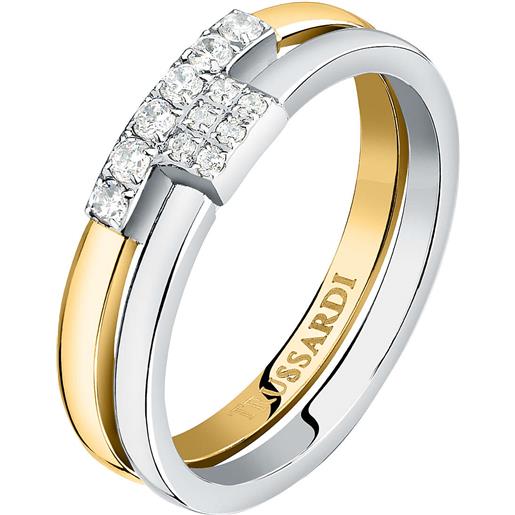 Trussardi anello donna gioielli Trussardi t-shape tjaxc41012