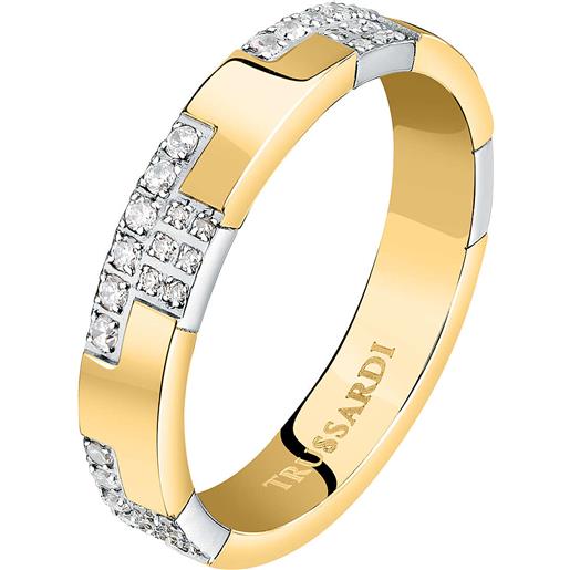 Trussardi anello donna gioielli Trussardi t-shape tjaxc39018