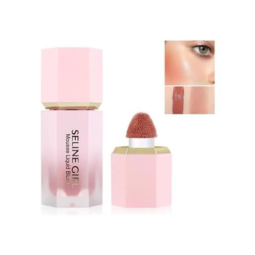 Qwesure Xixi dewy liquid rouge waterproof highlighter breathable long lasting smudge proof face nourishing blush cream gel