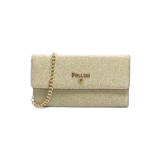 Pollini portafoglio glitter+soft pl. Pu oroc