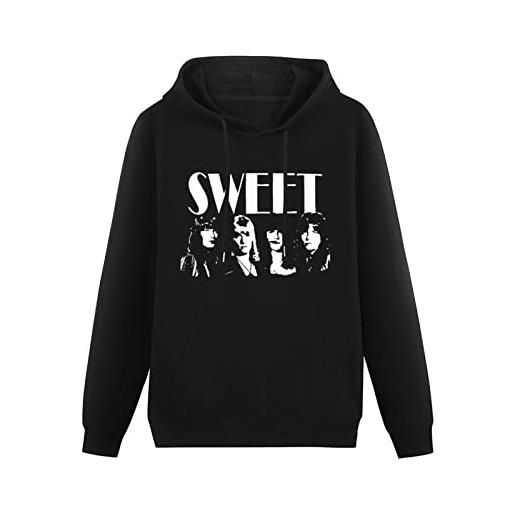 laita sweet band glam rock hoodies long sleeve pullover loose hoody sweatershirt l