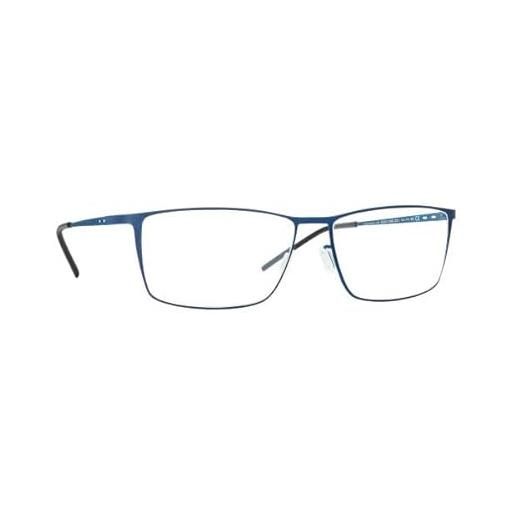 Italia Independent 5201 occhiali, cracklé dark blue, taglia unica unisex-adulto