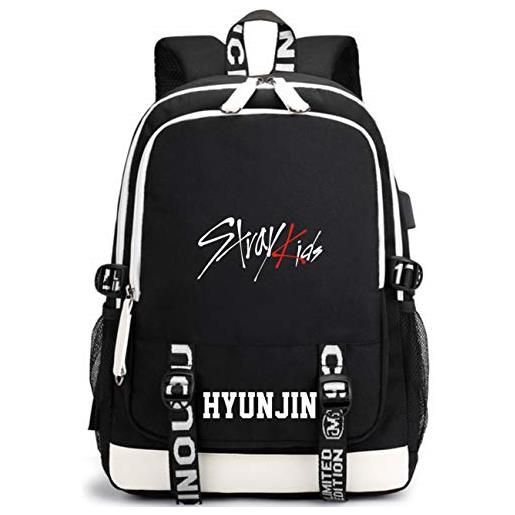 NCTCITY kpop stray kids zaino studente daypack sacchetto di scuola regalo merchandise borsa per laptop bookbag scuola di viaggi borse di oxford bang. Chan changbin hyunjin felix