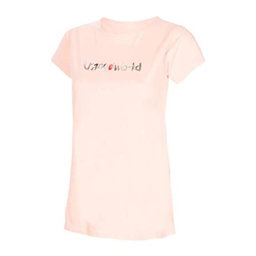 Trangoworld watercolour wm, maglietta donna, rosa chiaro, m