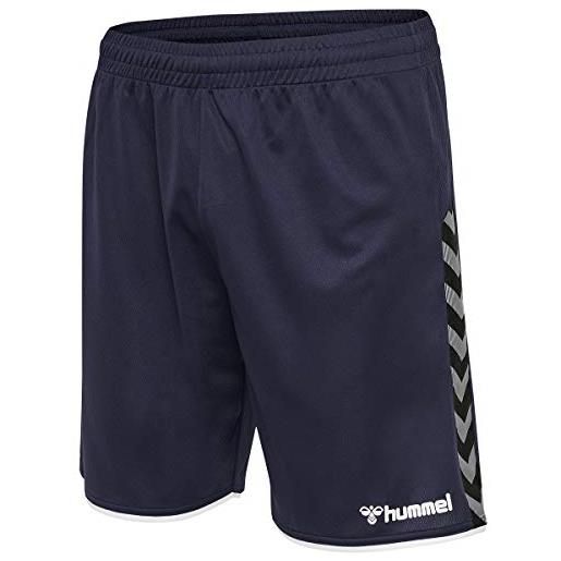 hummel hmlauthentic kids poly shorts color: true red_talla: 140