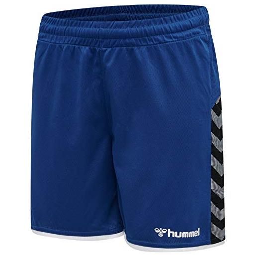 hummel hmlauthentic kids poly shorts color: true blue_talla: 128