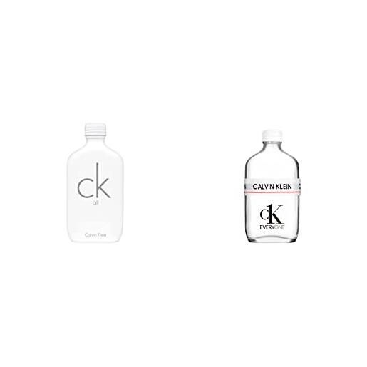 Calvin Klein ck all eau de toilette & de toilette, 7.49 x 3.71 x 14.2 cm;258.55 grammi