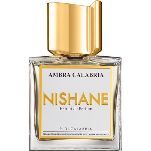 Nishane Istanbul ambra calabria extrait de parfum 50 ml
