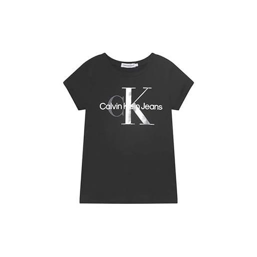 Calvin Klein Jeans mixed monogram t-shirt bambina ig0ig01291 beh ck black (14 anni)