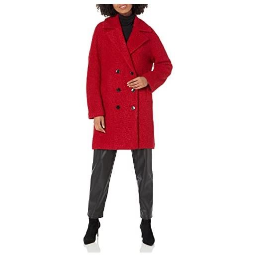 Desigual chaq_london, 3007 burgundy cappotto, red, xxl da donna