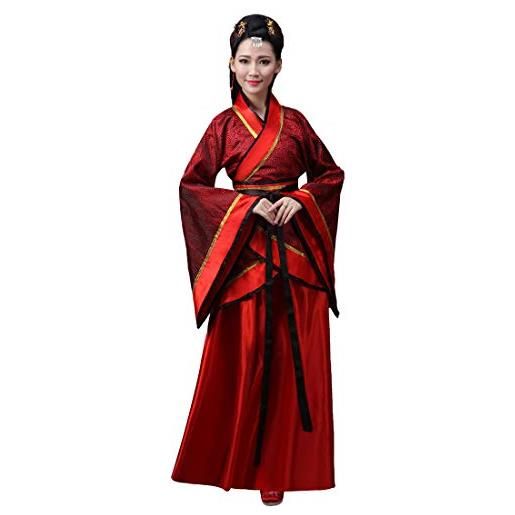 Inlefen hanfu vestito per donne antico stile tradizionale retro cinese vestito costume da prestazione