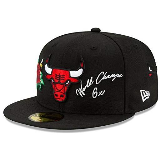 New Era cappellino 59fifty multi graph bulls. Era berretto baseball fitted cap 7 5/8 (60,6 cm) - nero