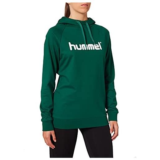 hummel hmlgo cotton logo hoodie woman color: true red_talla: l