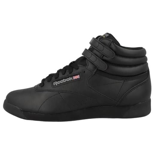 Reebok f/s hi, sneaker donna, int-black, 37 eu