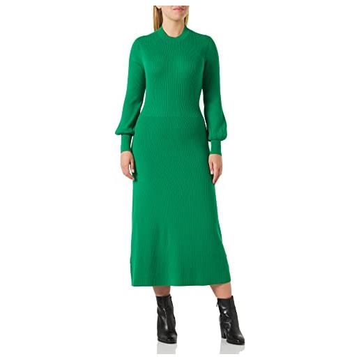 HUGO slopenny knitted_dress, medium green311, s donna