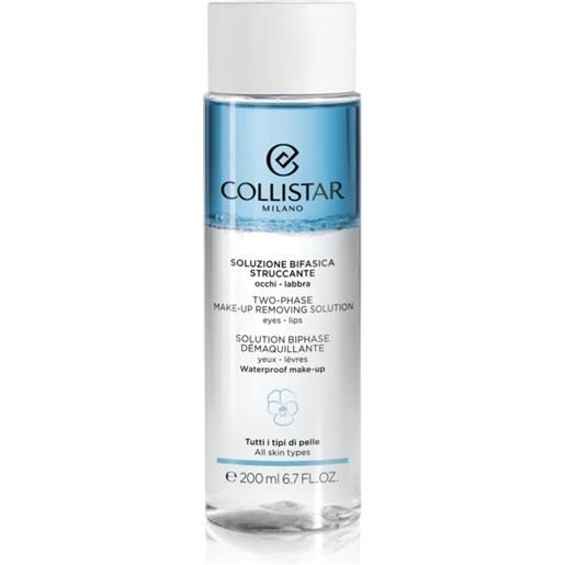 Collistar cleansers two-phase make-up removing solution eyes-lips 200 ml