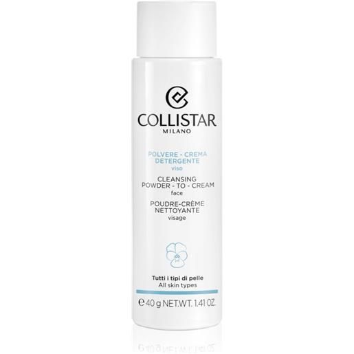 Collistar cleansers powder-to-cream face 40 g