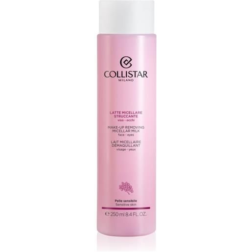 Collistar cleansers make-up removing micellar milk face-eyes 250 ml