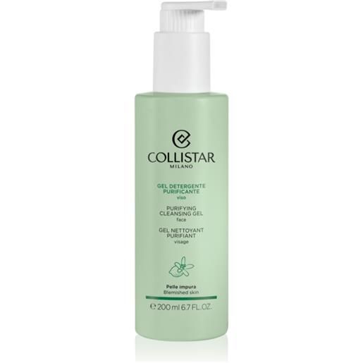 Collistar cleansers purifying cleansing gel 200 ml