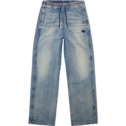 Diesel jeans d-martians track dritti - blu