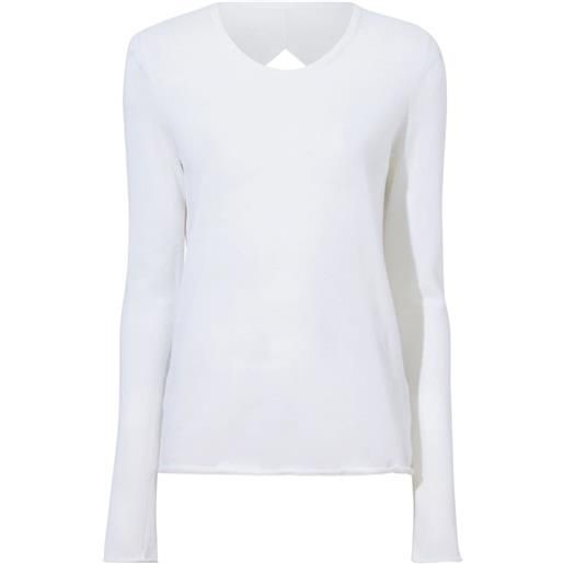 Proenza Schouler maglione tina con dettaglio cut-out - bianco